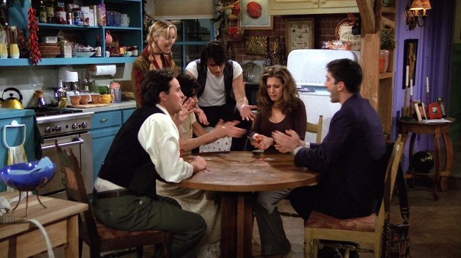 Friends - The One Where Monica Gets a Roommate - Photos - Matthew Perry, Lisa Kudrow, Courteney Cox, Matt LeBlanc, Jennifer Aniston, David Schwimmer