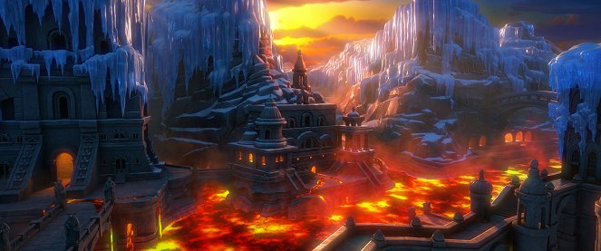Sněhová královna: Tajemství ohně a ledu - Z filmu