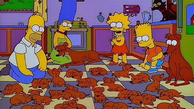 A Simpson család - Két tucat kölyök és egy agár - Filmfotók