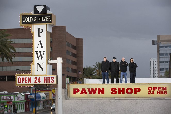 Pawn Stars - Promo - Corey Harrison, Richard Harrison, Rick Harrison, Austin Russell