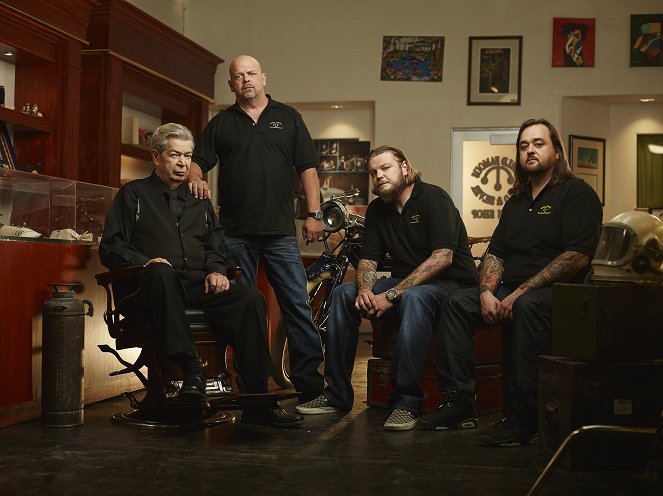 Pawn Stars - Die drei vom Pfandhaus - Werbefoto - Richard Harrison, Rick Harrison, Corey Harrison, Austin Russell