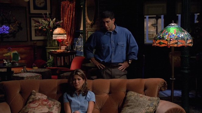 Friends - Season 1 - The One with the Sonogram at the End - Photos - Jennifer Aniston, David Schwimmer