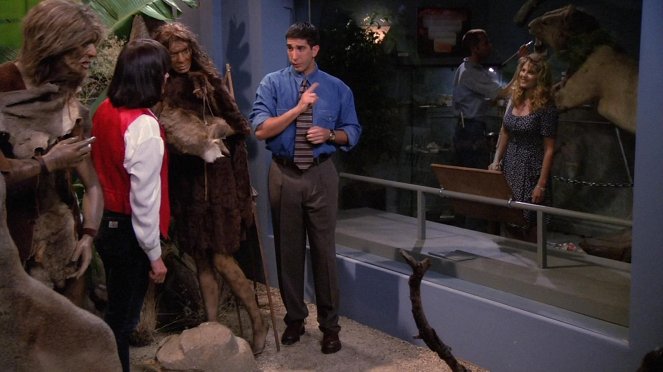 Friends - Season 1 - The One with the Sonogram at the End - Photos - David Schwimmer, Anita Barone