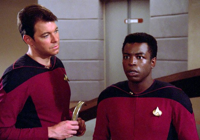 Star Trek: The Next Generation - Hide and Q - Van film - Jonathan Frakes, LeVar Burton