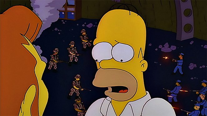 The Simpsons - Season 8 - You Only Move Twice - Van film