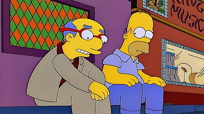 The Simpsons - A Milhouse Divided - Van film