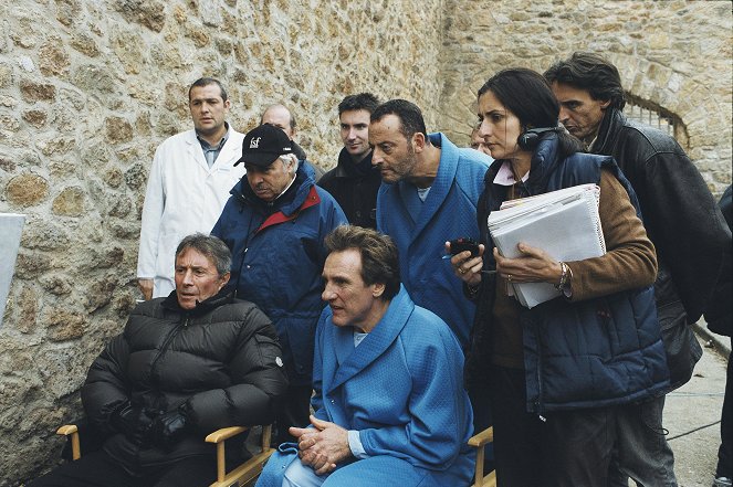 ¡Que te calles! - Del rodaje - Francis Veber, Gérard Depardieu, Jean Reno
