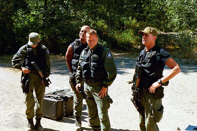 Stargate SG-1 - Forsaken - Photos - Christopher Judge, Corin Nemec, Richard Dean Anderson