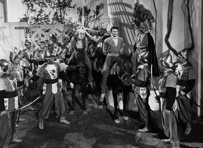 Aladino y la lámpara maravillosa - De la película - Nestor Paiva, Phil Silvers, Cornel Wilde