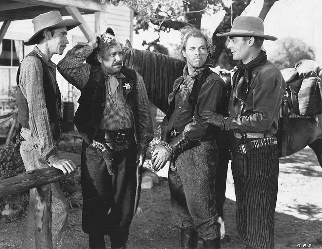 Abilene Town - Van film - Richard Hale, Edgar Buchanan, Jack Lambert, Randolph Scott