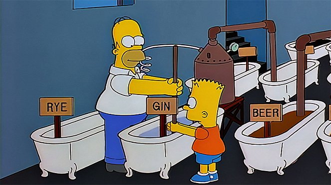 Simpsonowie - Homer kontra 18. poprawka - Z filmu