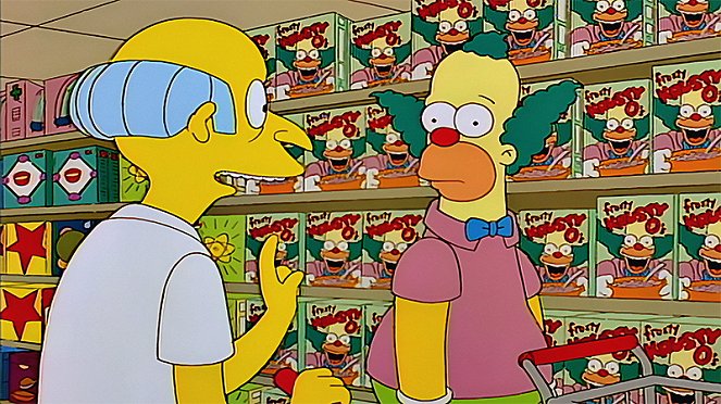 Os Simpsons - Lisa e o velhote - De filmes