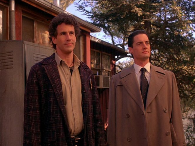 Městečko Twin Peaks - Série 1 - Odpočívej v bolesti - Z filmu - Michael Ontkean, Kyle MacLachlan