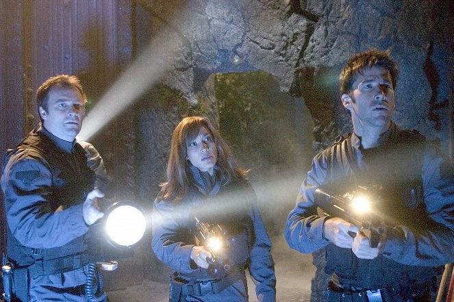 Stargate Atlantis - Die Gabe - Filmfotos - David Hewlett, Rachel Luttrell, Joe Flanigan