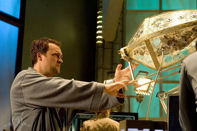 Stargate: Atlantis - Season 2 - Duet - Del rodaje - David Hewlett