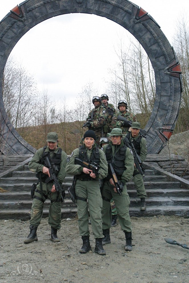 Stargate SG-1 - Orpheus - Photos - Amanda Tapping, Michael Shanks