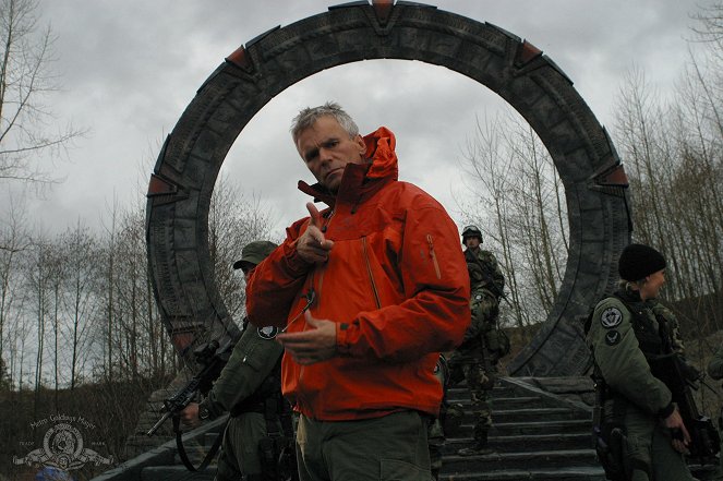 Stargate SG-1 - Orpheus - De filmagens - Richard Dean Anderson