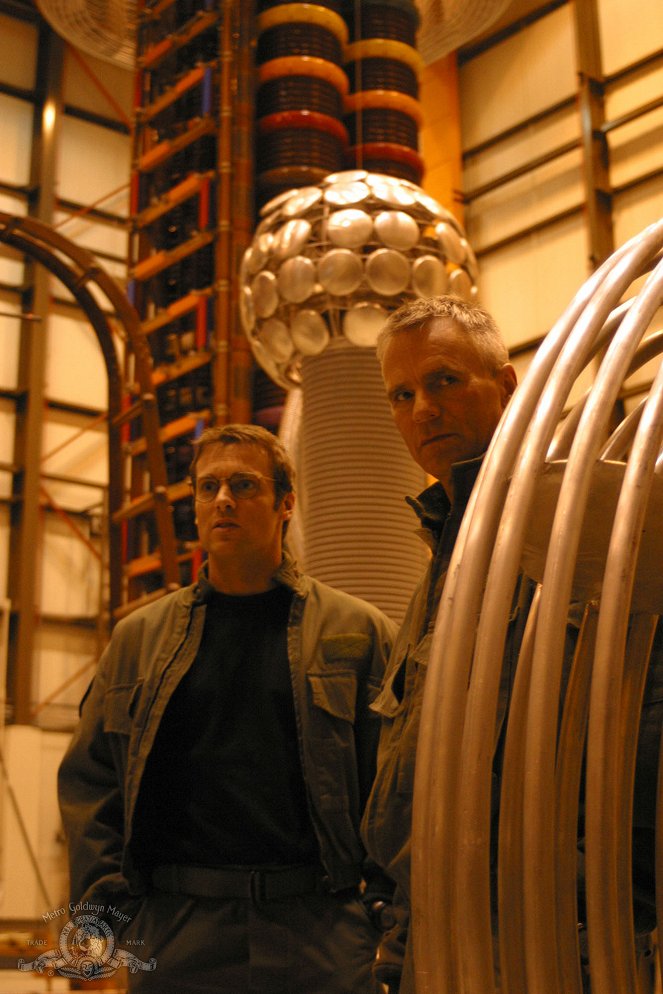 Stargate Kommando SG-1 - Season 7 - Space-Rennen - Filmfotos - Michael Shanks, Richard Dean Anderson