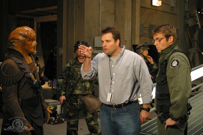 Stargate SG-1 - Avenger 2.0 - Kuvat kuvauksista - Peter DeLuise, Michael Shanks