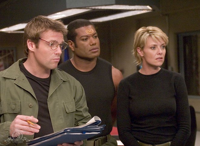 Stargate SG-1 - Covenant - Photos - Michael Shanks, Christopher Judge, Amanda Tapping