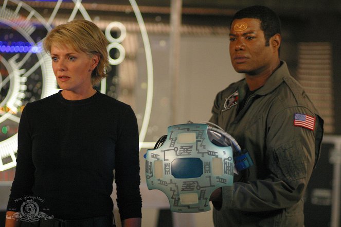 Stargate SG-1 - Gemini - Van film - Amanda Tapping, Christopher Judge