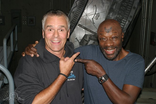 Stargate Kommando SG-1 - Abrechnung - Dreharbeiten - Richard Dean Anderson, Isaac Hayes