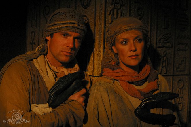 Stargate Kommando SG-1 - Season 8 - Moebius - Teil 1 - Filmfotos - Michael Shanks, Amanda Tapping