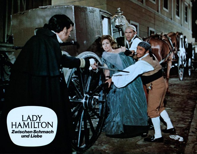 Le calde notti di Lady Hamilton - Cartes de lobby - Michèle Mercier