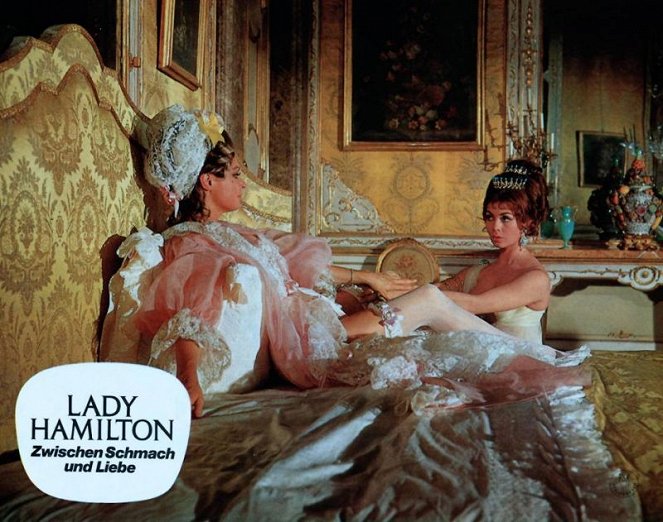 Le calde notti di Lady Hamilton - Cartes de lobby - Nadja Tiller, Michèle Mercier