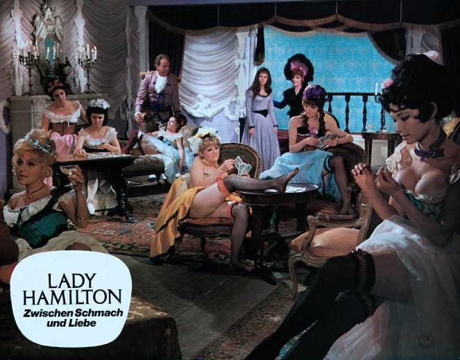 Le calde notti di Lady Hamilton - Cartes de lobby