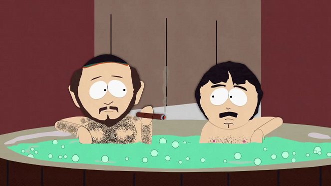 Mestečko South Park - Two Guys Naked in a Hot Tub - Z filmu