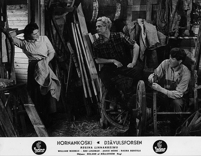 The Rapids of Hell - Lobby Cards - Rauha Rentola, William Markus, Heikki Savolainen