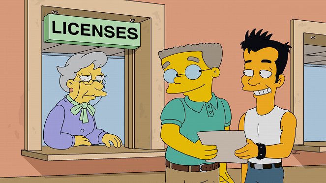 The Simpsons - Season 27 - The Burns Cage - Van film