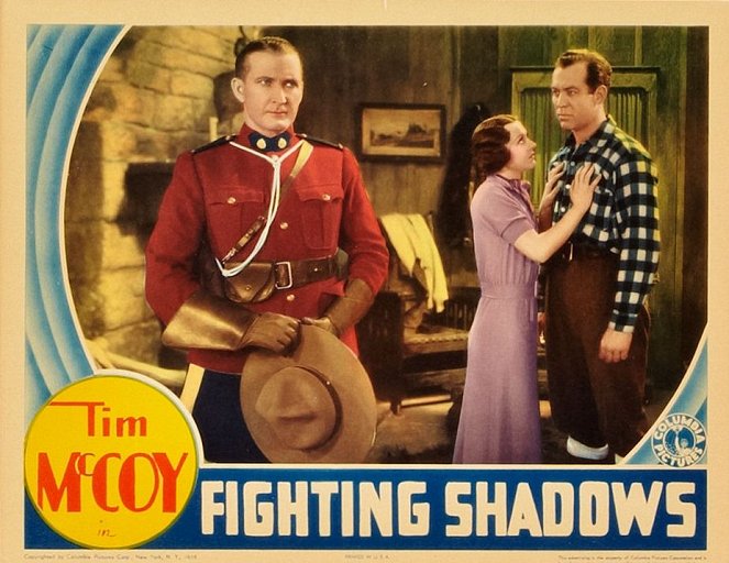 Fighting Shadows - Lobby Cards - Tim McCoy, Geneva Mitchell, Ward Bond