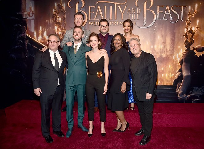 Beauty and the Beast - Evenementen - Bill Condon, Dan Stevens, Luke Evans, Emma Watson, Josh Gad, Audra McDonald, Gugu Mbatha-Raw, Alan Menken