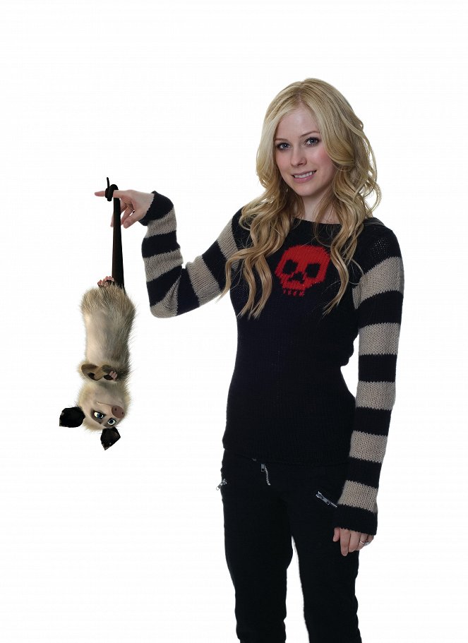 Ab durch die Hecke - Werbefoto - Avril Lavigne