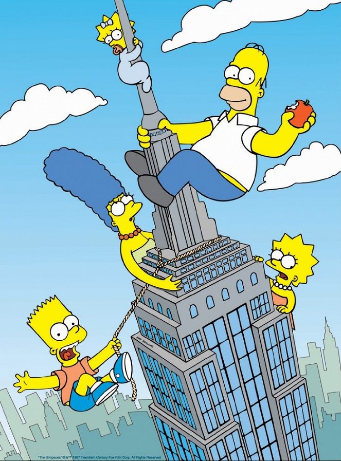 Die Simpsons - Homer und New York - Werbefoto
