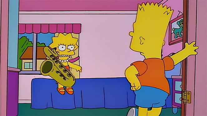 Simpsonovi - Lízin saxofon - Z filmu