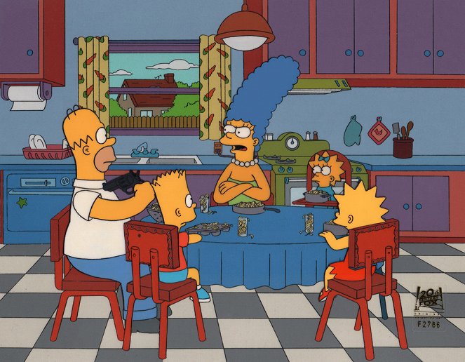The Simpsons - The Cartridge Family - Van film