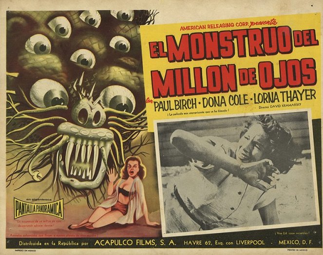 The Beast with 1,000,000 Eyes - Lobby Cards - Lorna Thayer