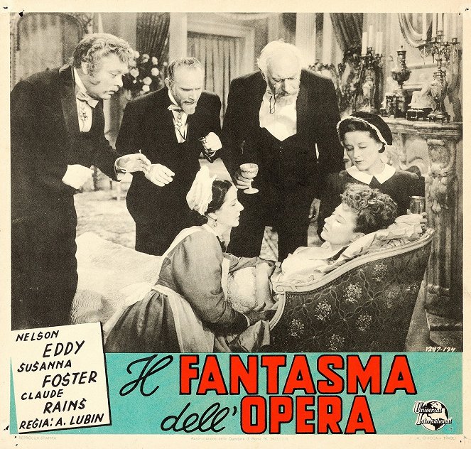 Le Fantôme de l'opéra - Cartes de lobby