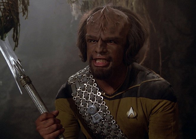 Star Trek: The Next Generation - Season 2 - Where Silence Has Lease - Photos - Michael Dorn