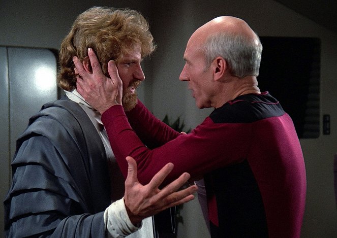 Star Trek: Az új nemzedék - Loud as a Whisper - Filmfotók - Howie Seago, Patrick Stewart