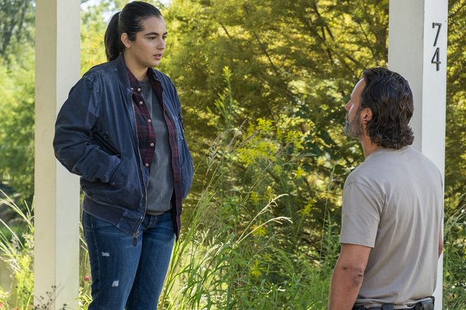 The Walking Dead - Sag Ja - Filmfotos - Alanna Masterson, Andrew Lincoln