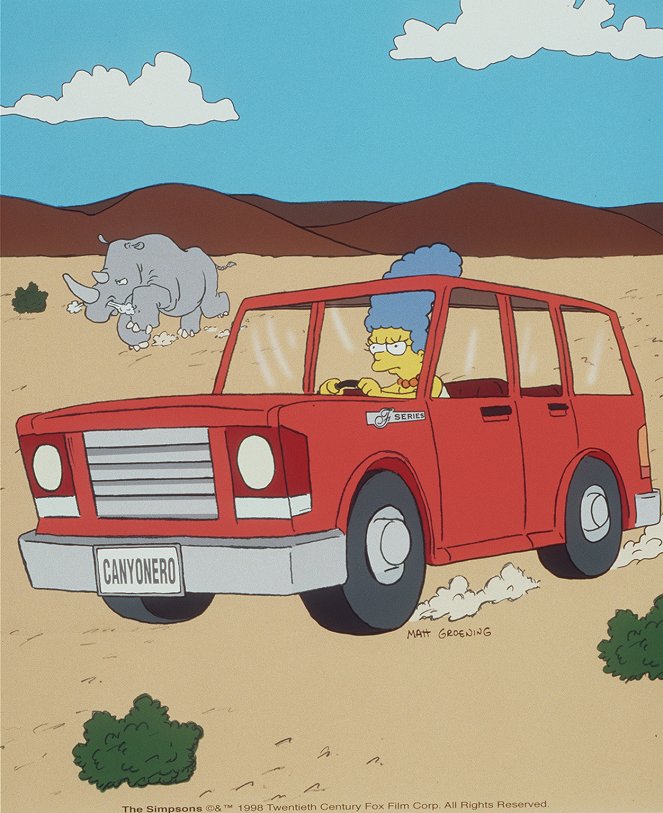 The Simpsons - Season 10 - Marge Simpson in 'Screaming Yellow Honkers' - Van film