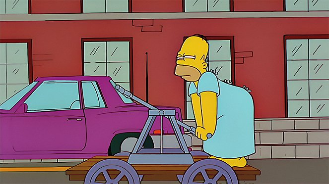 The Simpsons - Homer Simpson in: 'Kidney Trouble' - Van film