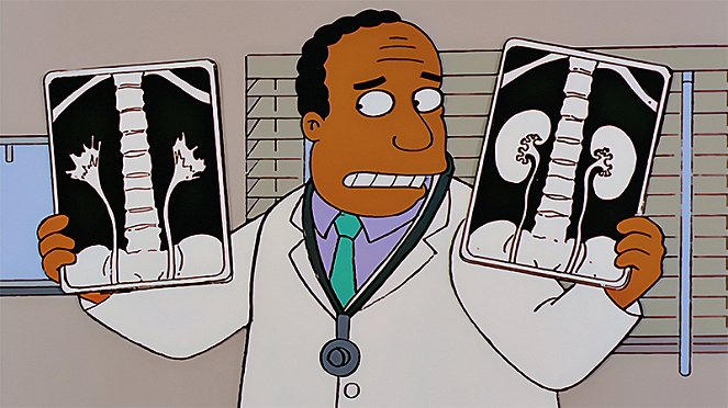Los simpson - Homer Simpson en: 'Problemas de riñón' - De la película