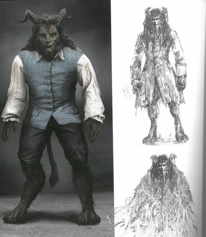 A szépség és a szörnyeteg - Concept Art