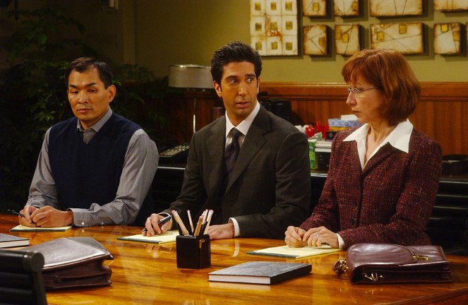 Friends - Aquele com a Bolsa de Estudos do Ross - Do filme - Ming Lo, David Schwimmer, Cathy Lind Hayes