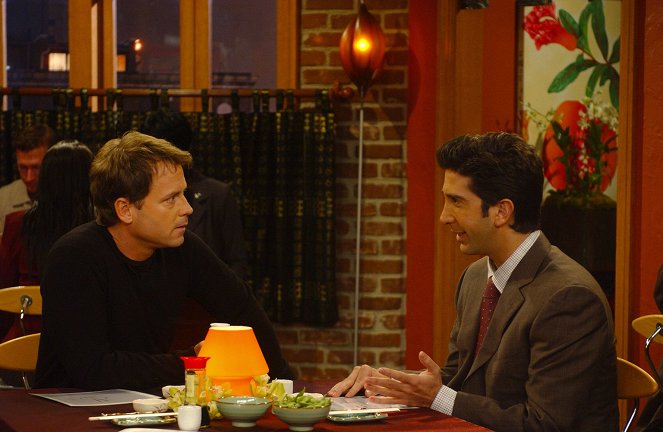Friends - Aquele com a Bolsa de Estudos do Ross - Do filme - Greg Kinnear, David Schwimmer